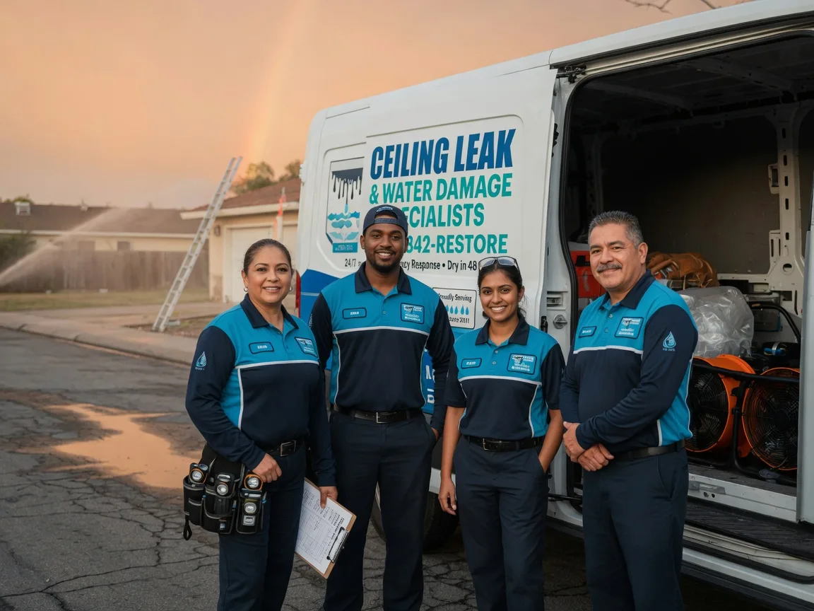 Ceiling Leak Cleanup company in West Harwich, MA