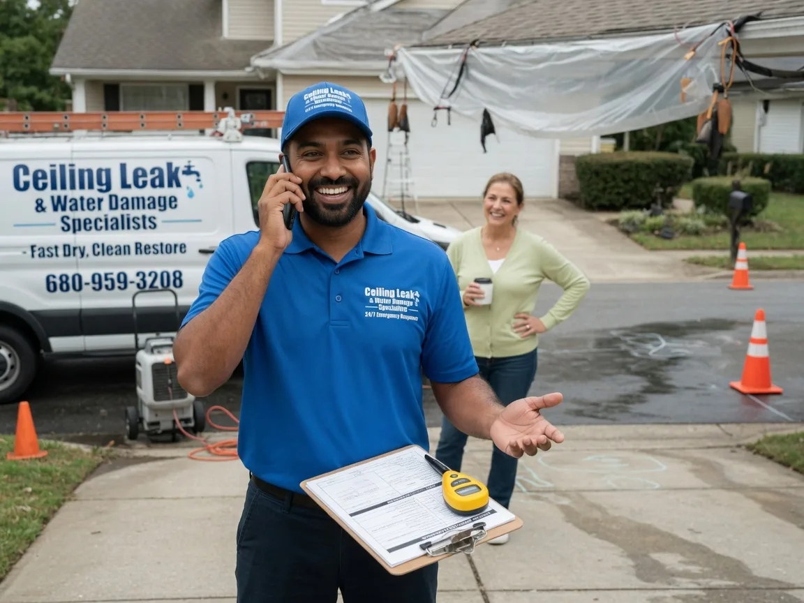 Ceiling Leak Cleanup West Harwich, MA FAQs